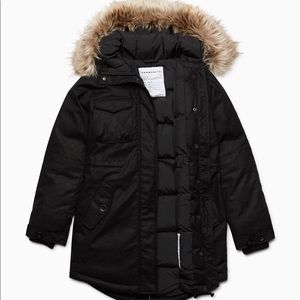 Aritzia Community Parka Puffer Coat Black XXS